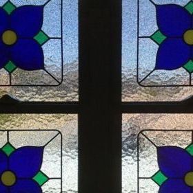 Flowers On Each Section — Jamisontown, NSW — Stained Glass Overlay Penrith