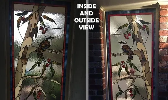 Door Inside and Outside Look — Jamisontown, NSW — Stained Glass Overlay Penrith