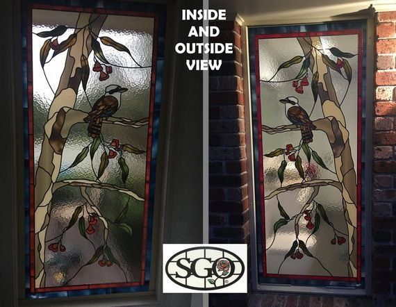 Inside And Outside View — Jamisontown, NSW — Stained Glass Overlay Penrith
