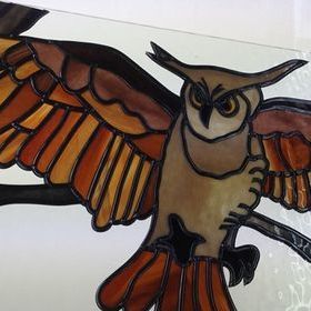 Owl Design — Jamisontown, NSW — Stained Glass Overlay Penrith