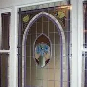 Simple Window Panel Design — Jamisontown, NSW — Stained Glass Overlay Penrith