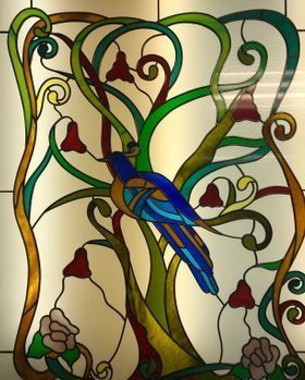 Bird With Multiple Color Design — Jamisontown, NSW — Stained Glass Overlay Penrith