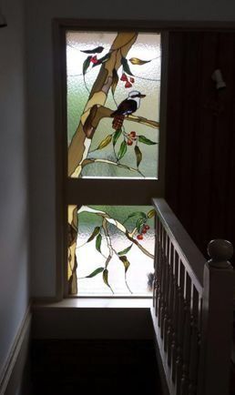 Little Birds and Eagle — Jamisontown, NSW — Stained Glass Overlay Penrith