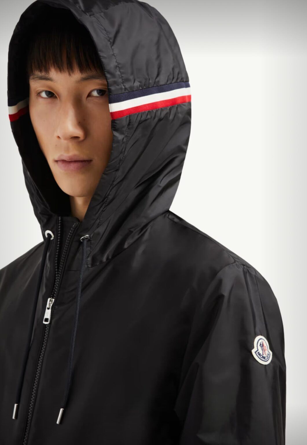 Moncler Grimpeurs Hooded Jacket Black