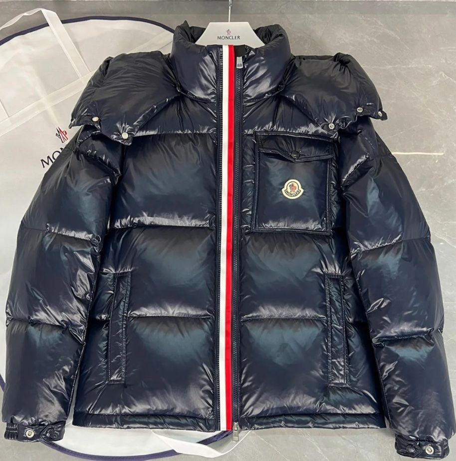 Montbeliard Down Jacket Blue. (NFC scan)