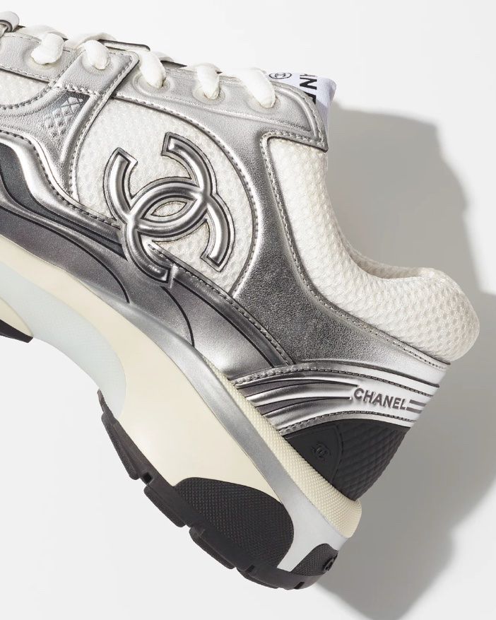 Chanel Sneaker White Grey