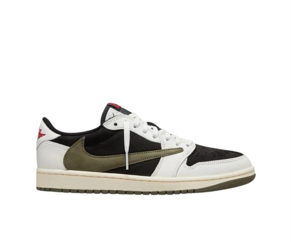 NIKE AIR JORDAN 1 LOW TRAVIS SCOTT OLIVE