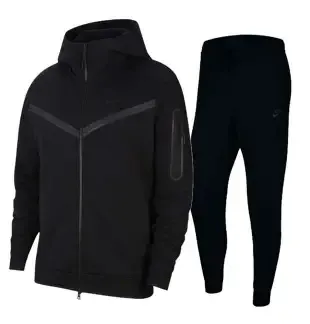Nike Tech Fleece Trainingspak Zwart