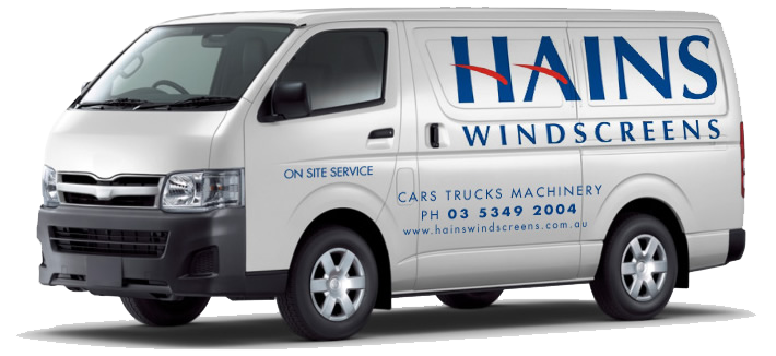 Hains Windscreens Van — Beaufort, VIC — Hains Windscreens