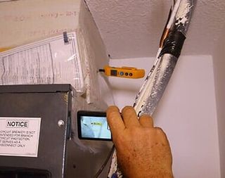 HVAC temperature check — Pre-purchase Inspections in Lutz, FL