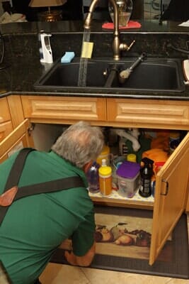 kitchen Sink Inspection — Home Inspection  in Lutz, FL