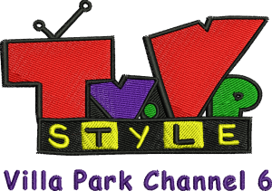 A logo for tv style villa park channel 6