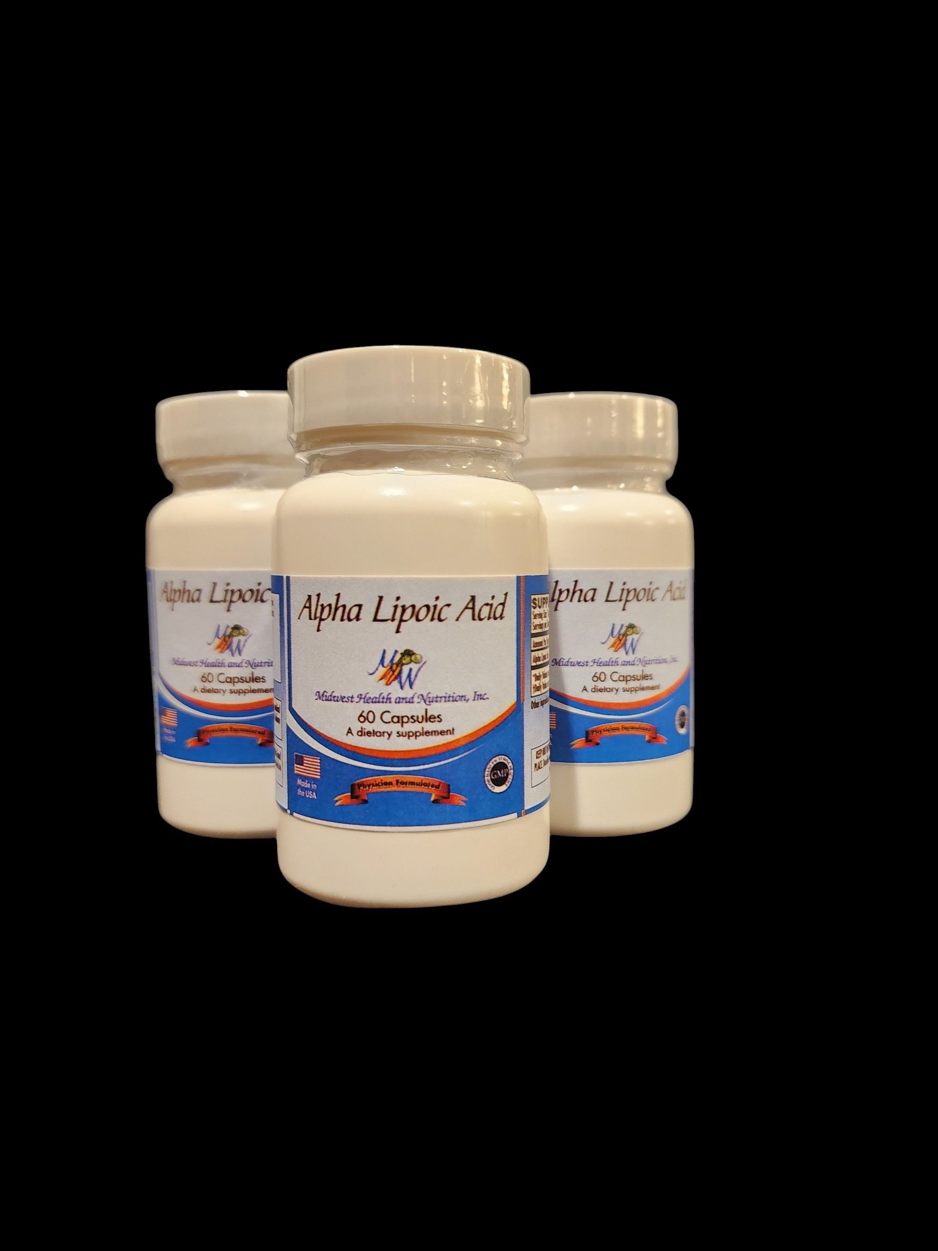 Alpha Lipoic Acid 300 mg 60 ct 3 pack (Buy 2 bottles Get 1 Free)