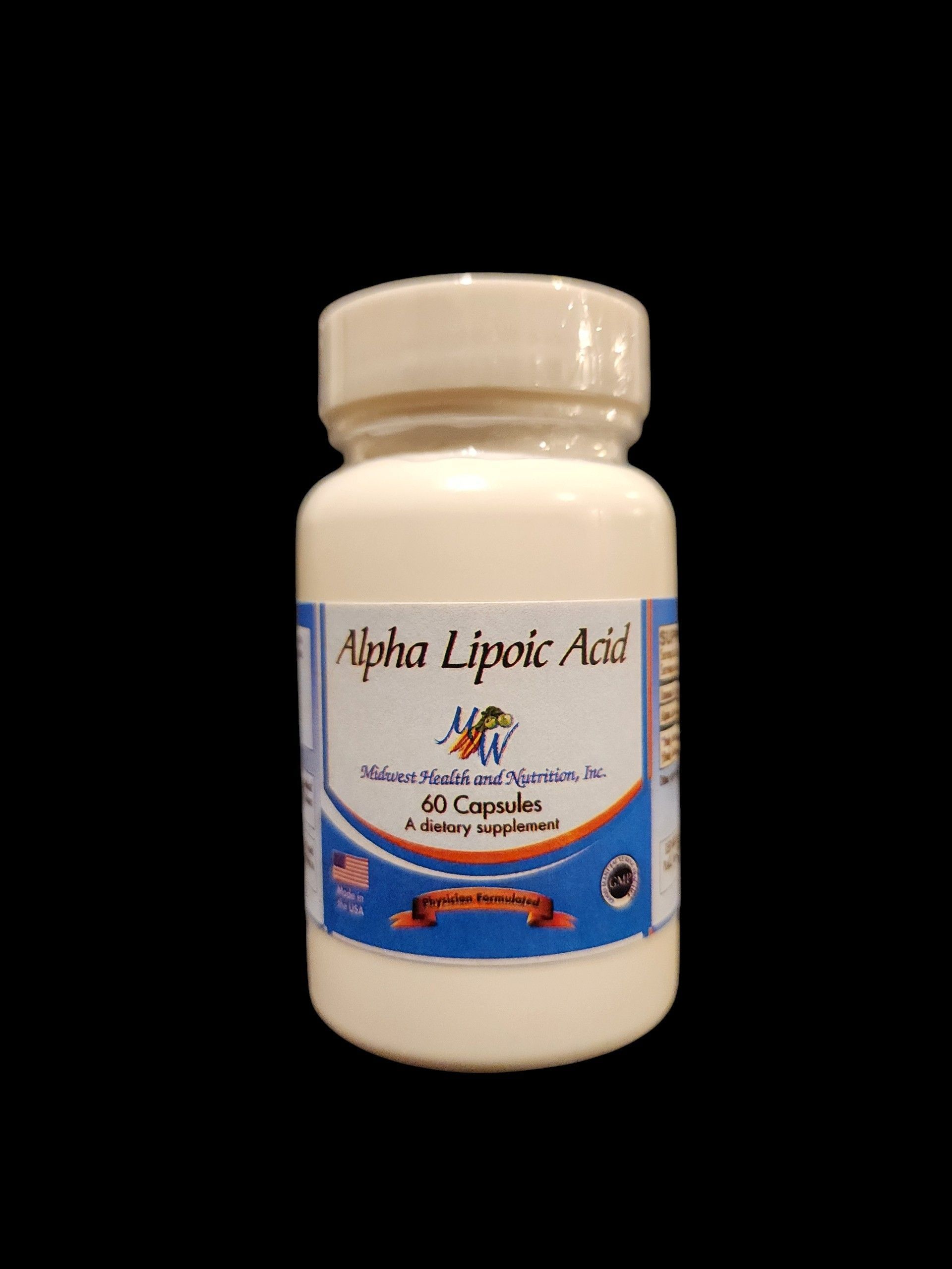 Alpha Lipoic Acid 300 mg 60 count capsules