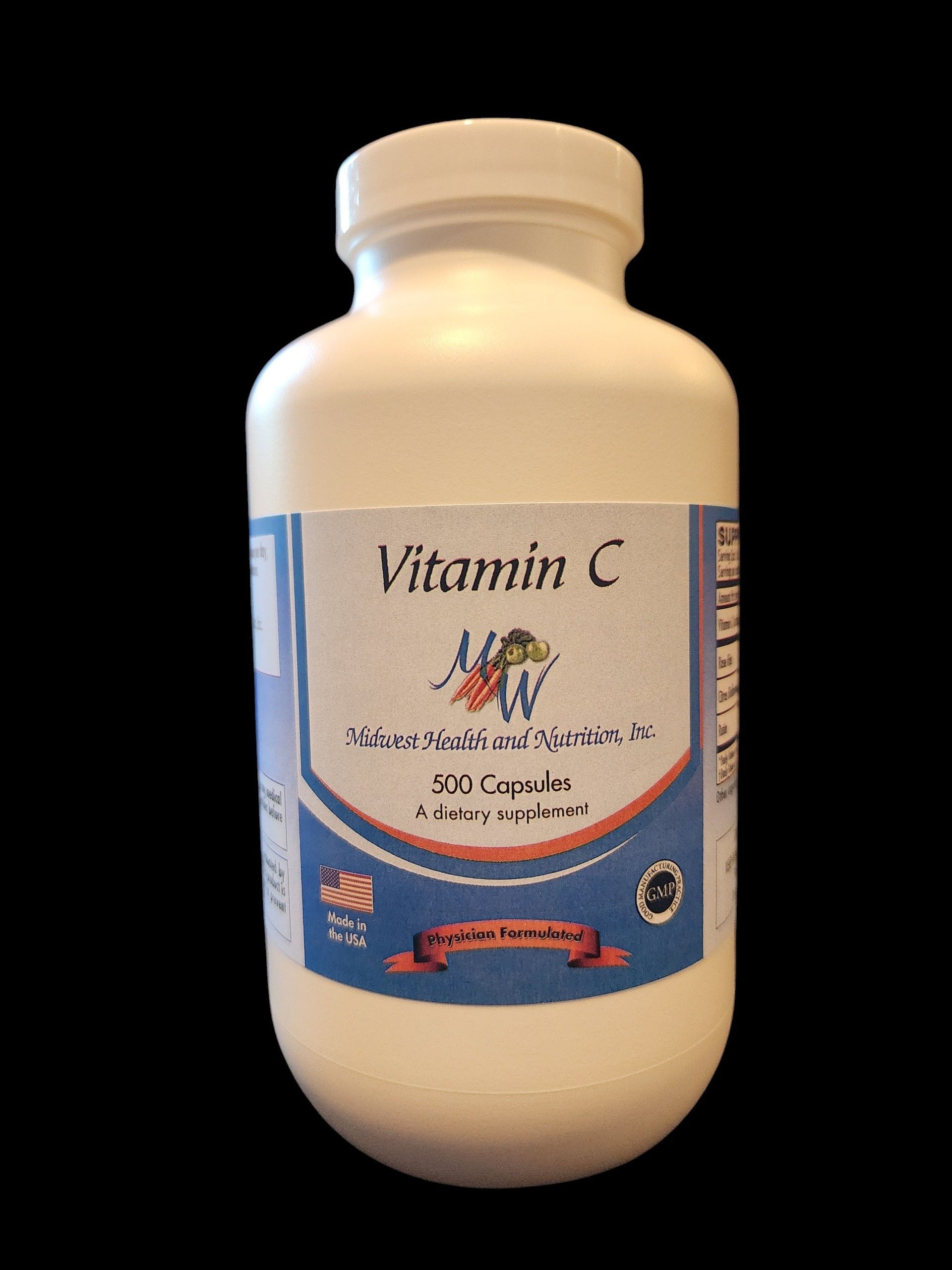 Vitamin C Capsules 500 count