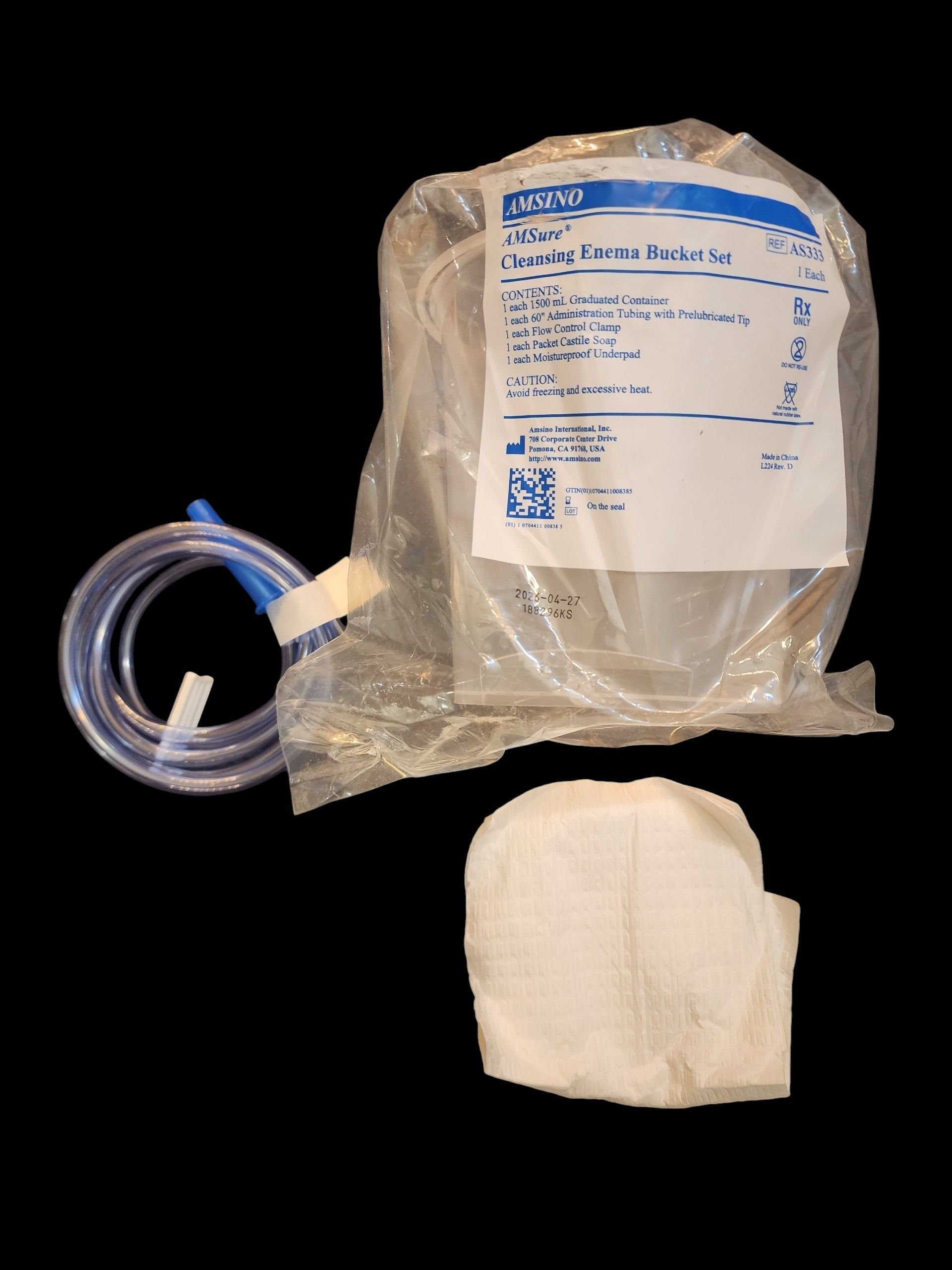 Enema Bucket - Plastic