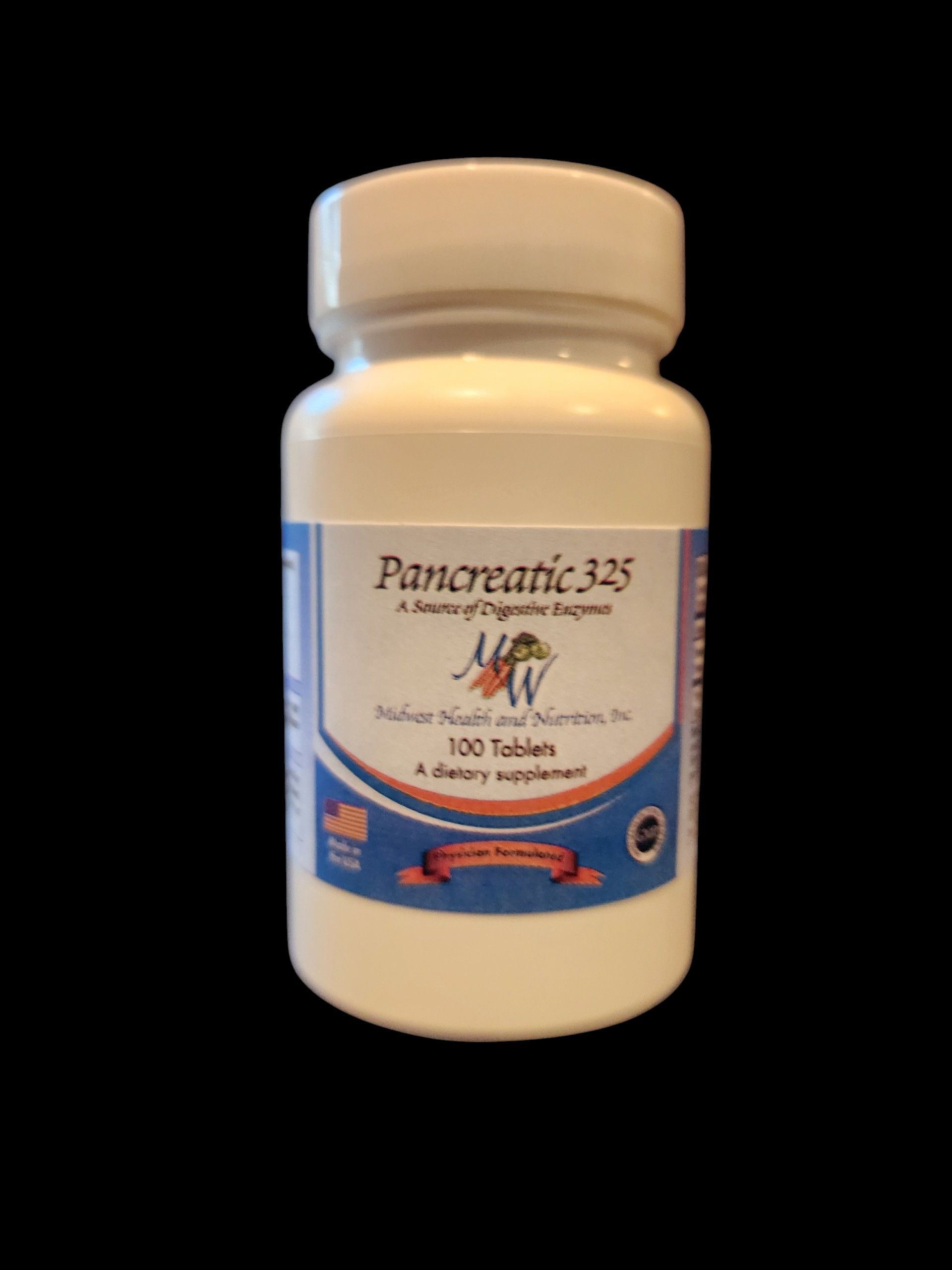 Pancreatic 325 tablets 100 count