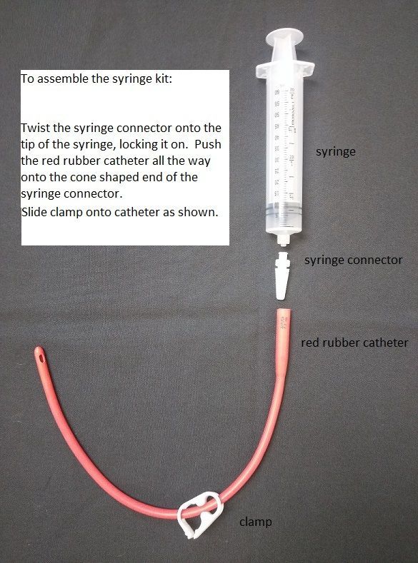 Syringe Kit for Castor Oil Enema