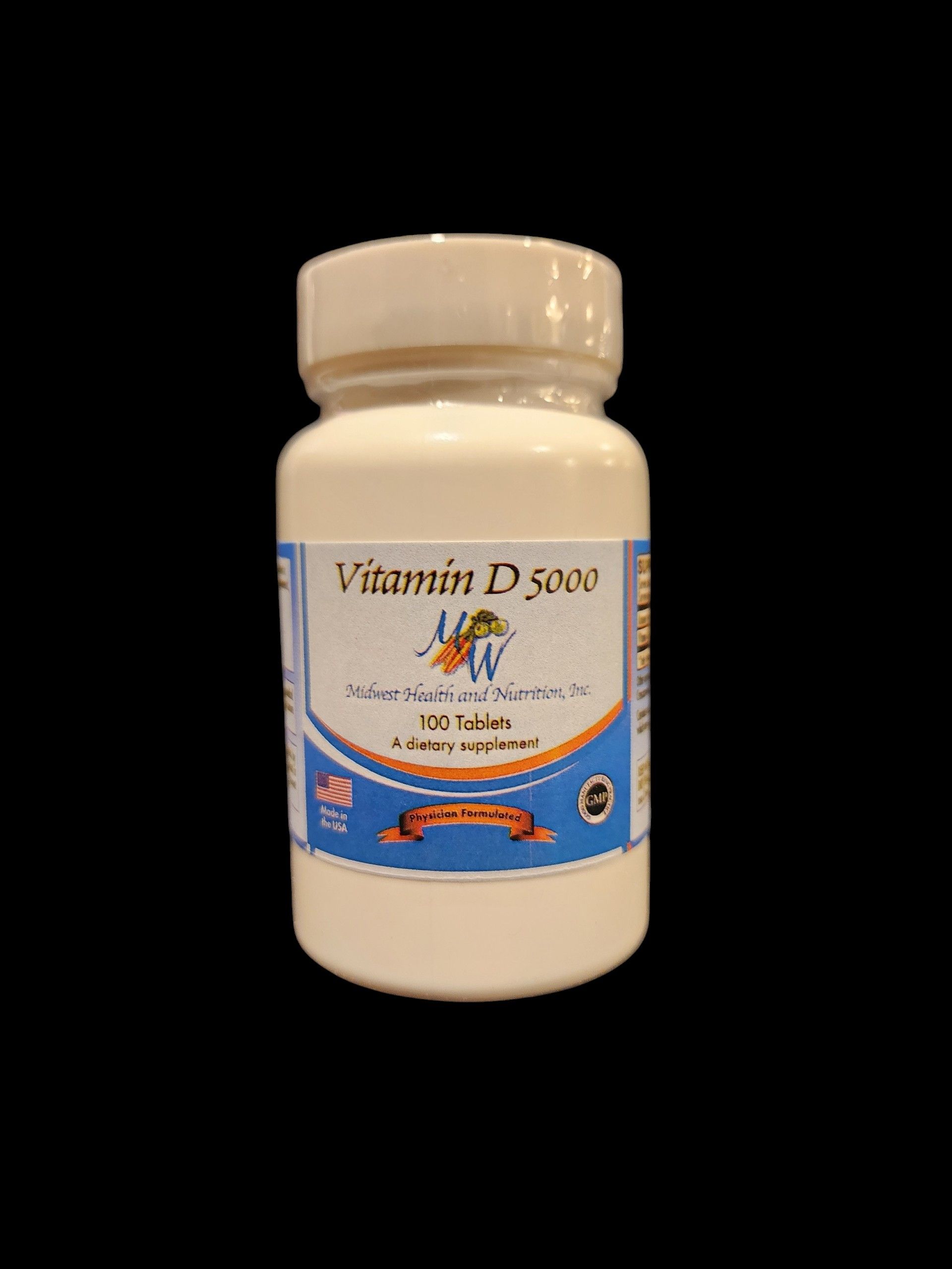 Vitamin D3 5000 IU Tablets 100 count