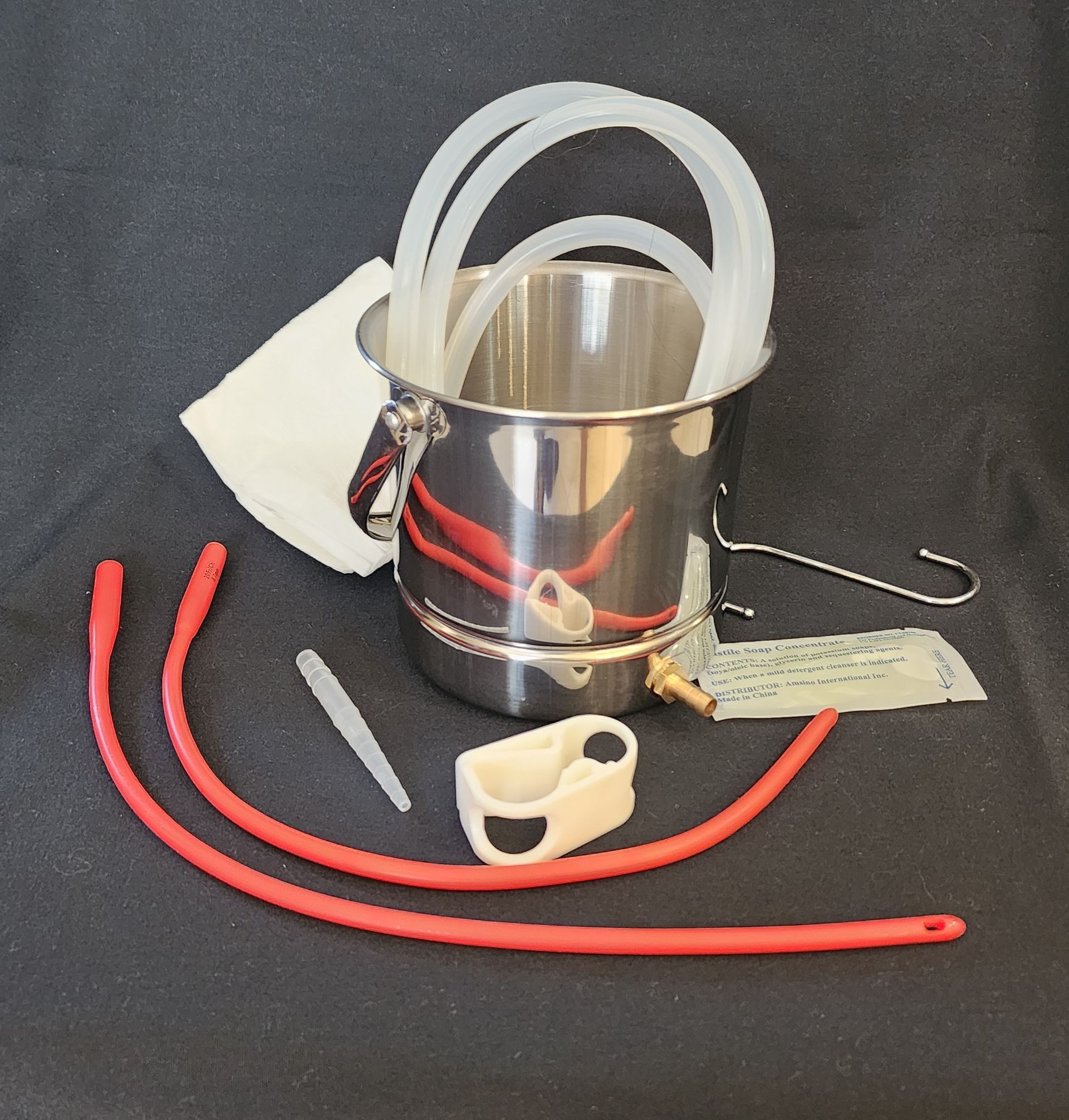 Stainless Steel Enema Kit #1