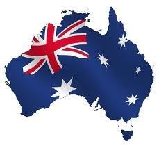 Australia map logo