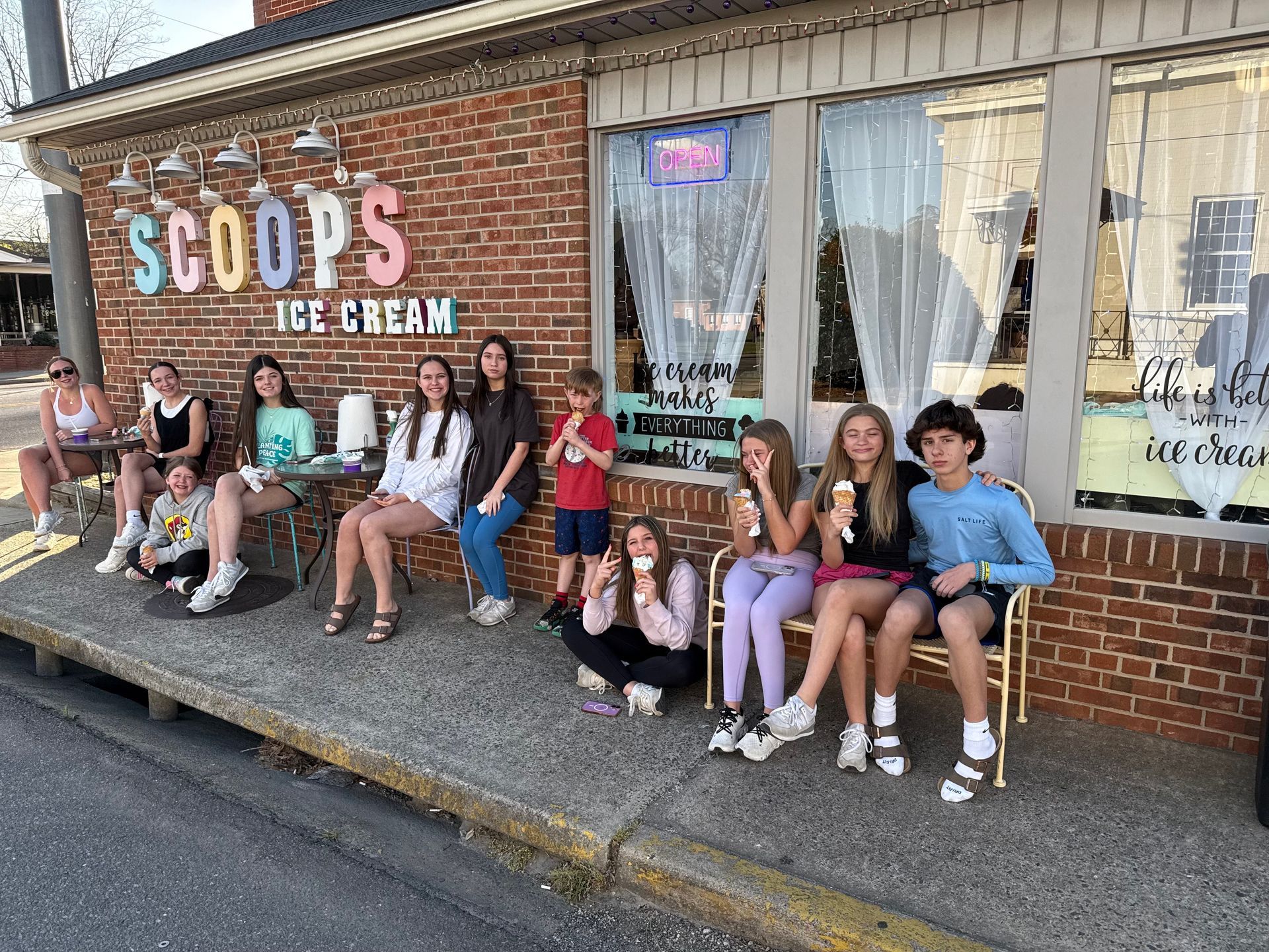 Youth at Scoops