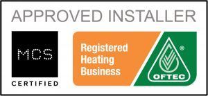 Approved Installer certifications: MCS Certified, OFTEC Registered Heating Business.