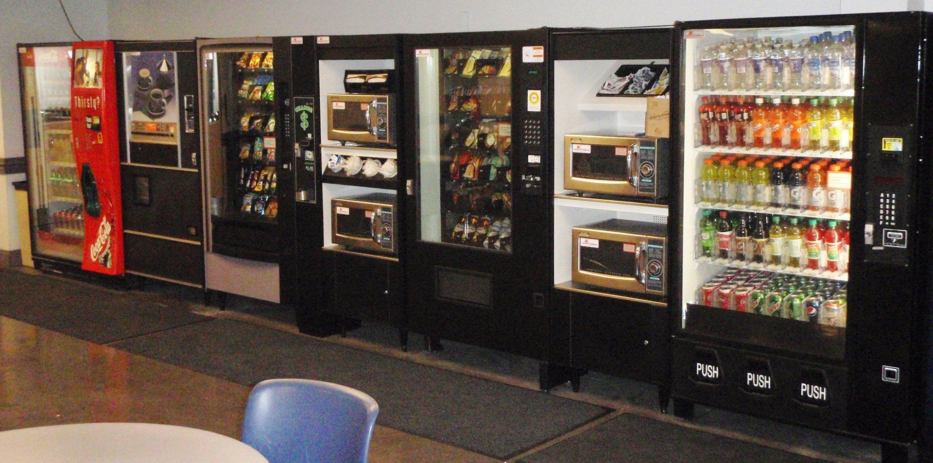Beverage Vending Machine Service, Greensboro NC