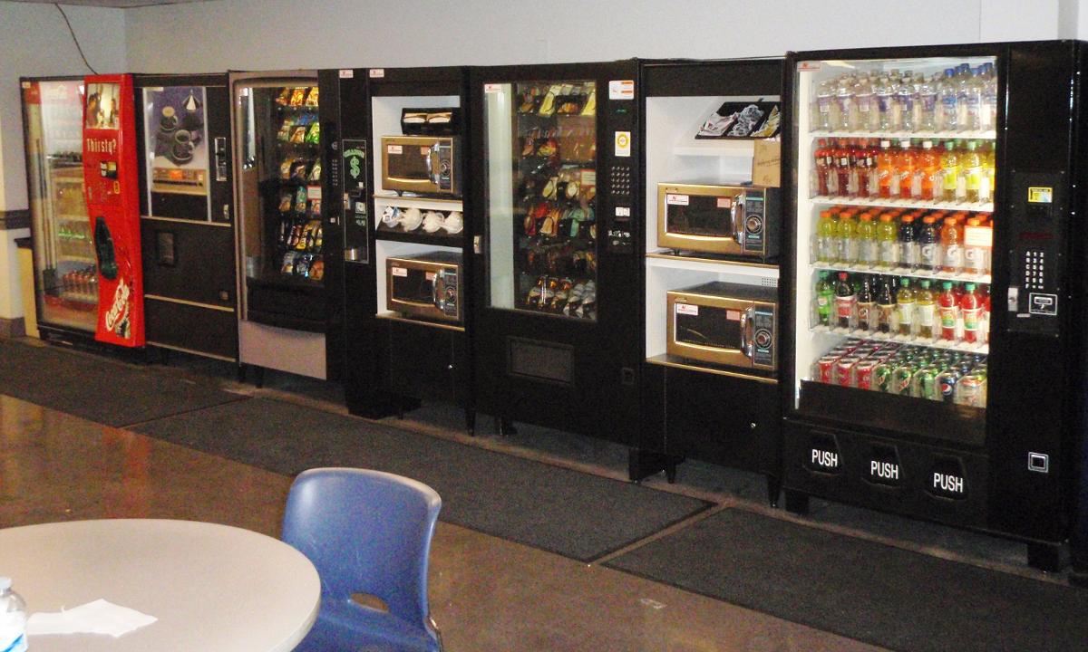 Snack & Beverage Vending Machines, Greensboro NC