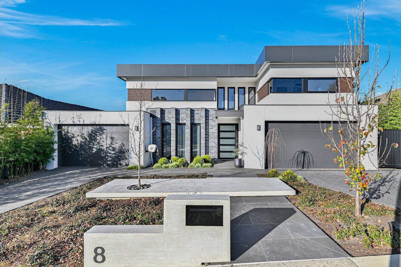 A White Luxury House Design — Melbourne Vic — Zonne Building Surveyors & Consultants