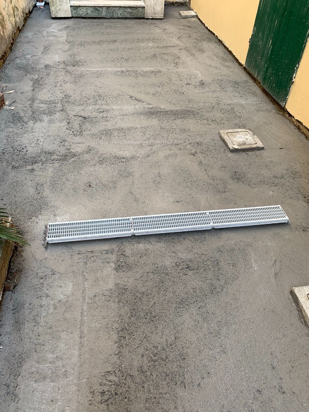 fase di rifacimento massetto