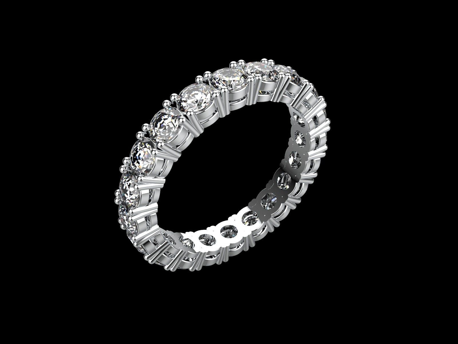 Diamond Wedding Band.