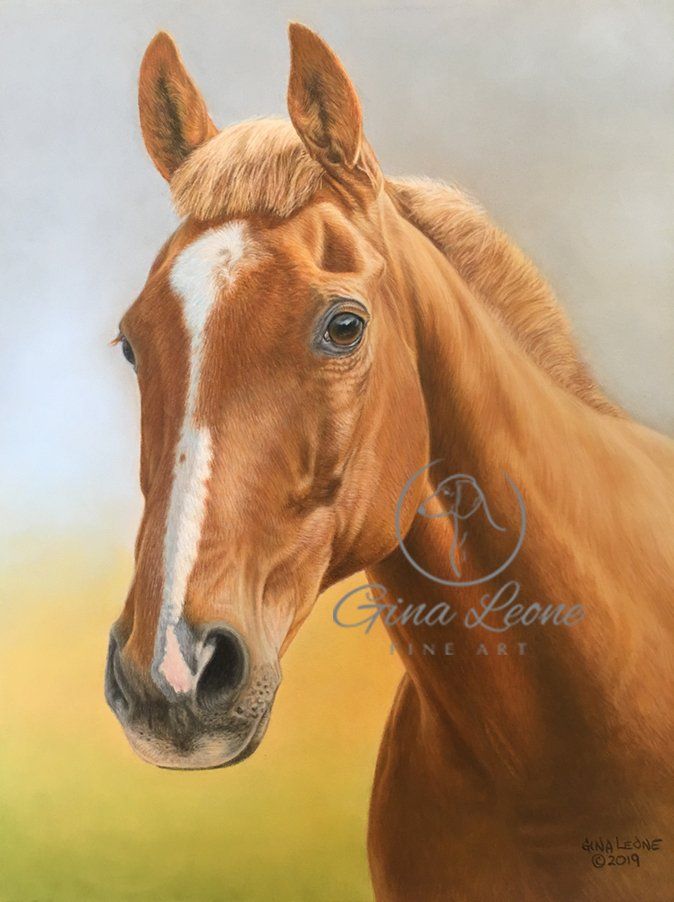 horse  art by Gina Leone Fine Art