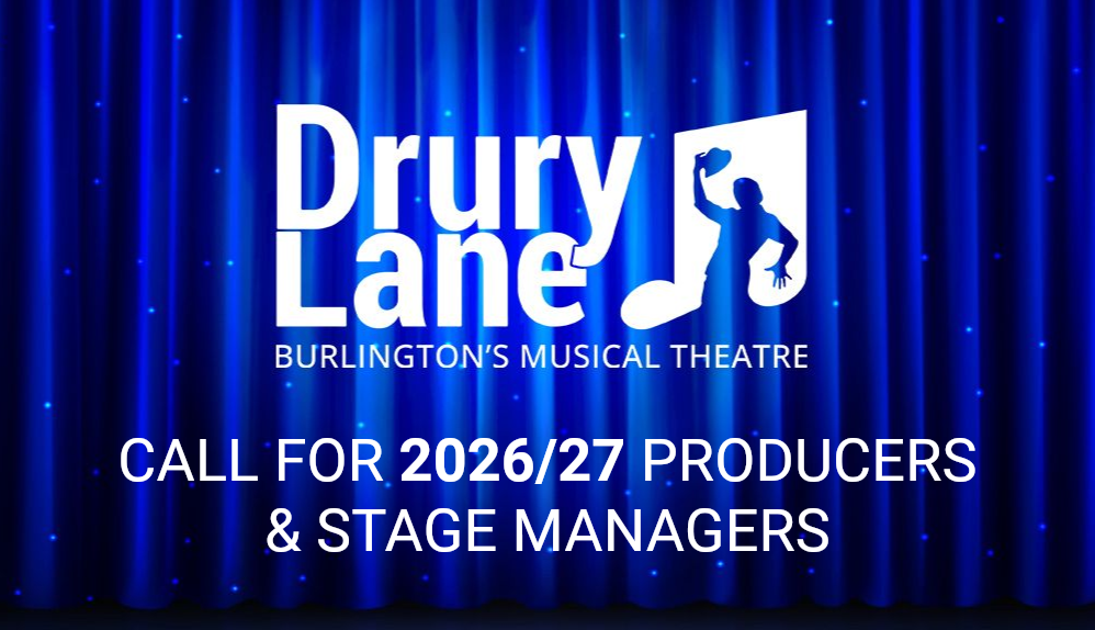 Call for Drury Lane 202/7 Season Producers and Stage Managers
