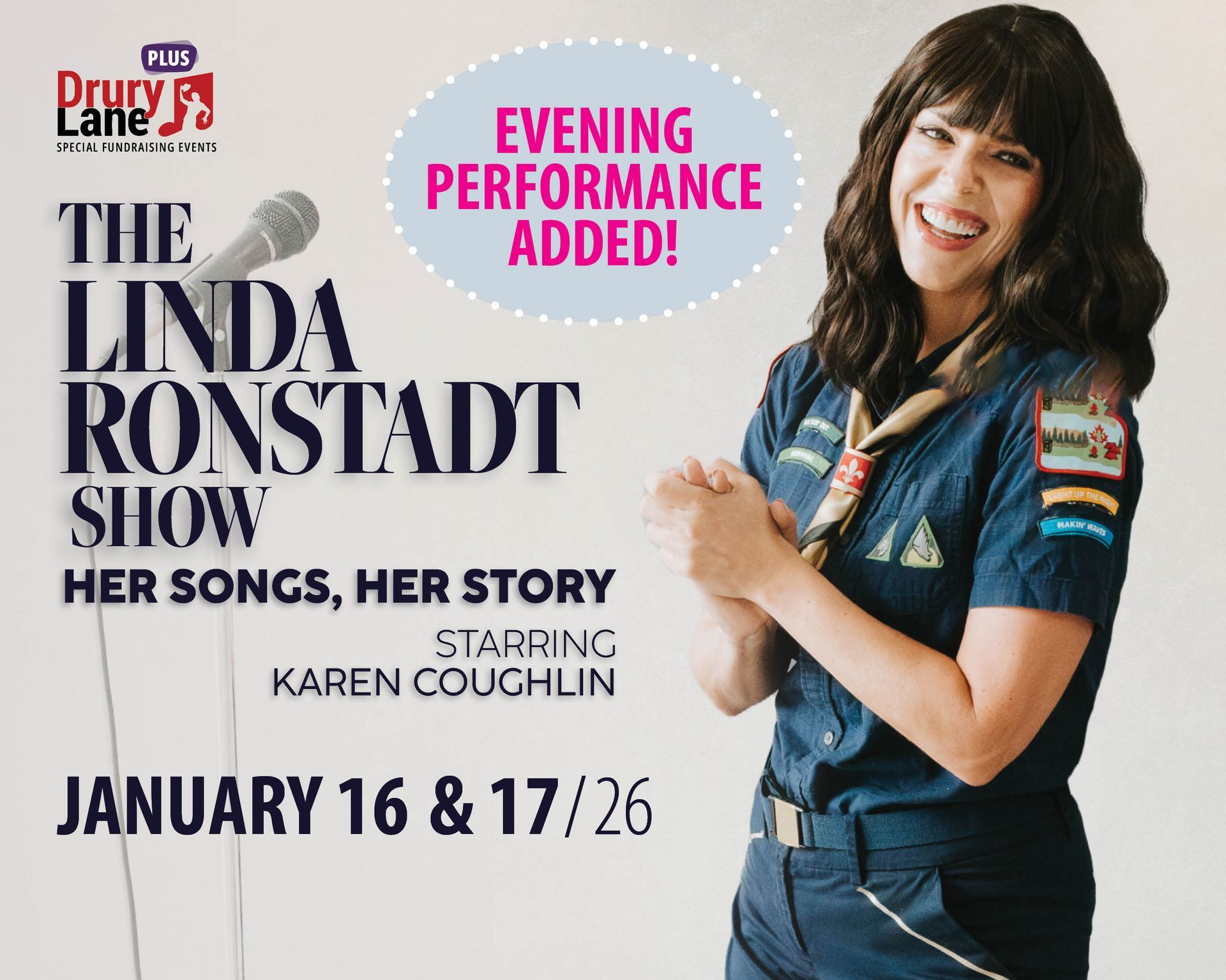 The Linda Ronstadt Show: Her Songs, Her Story. Starring Karen Coughlin