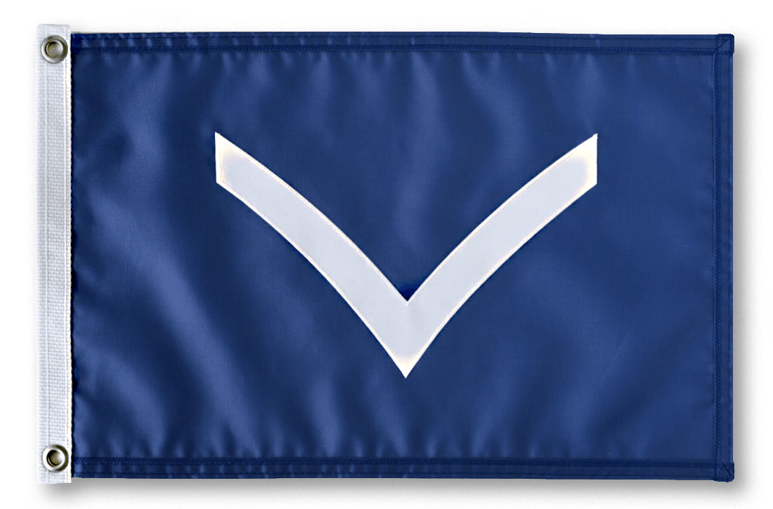 yacht club officer flags