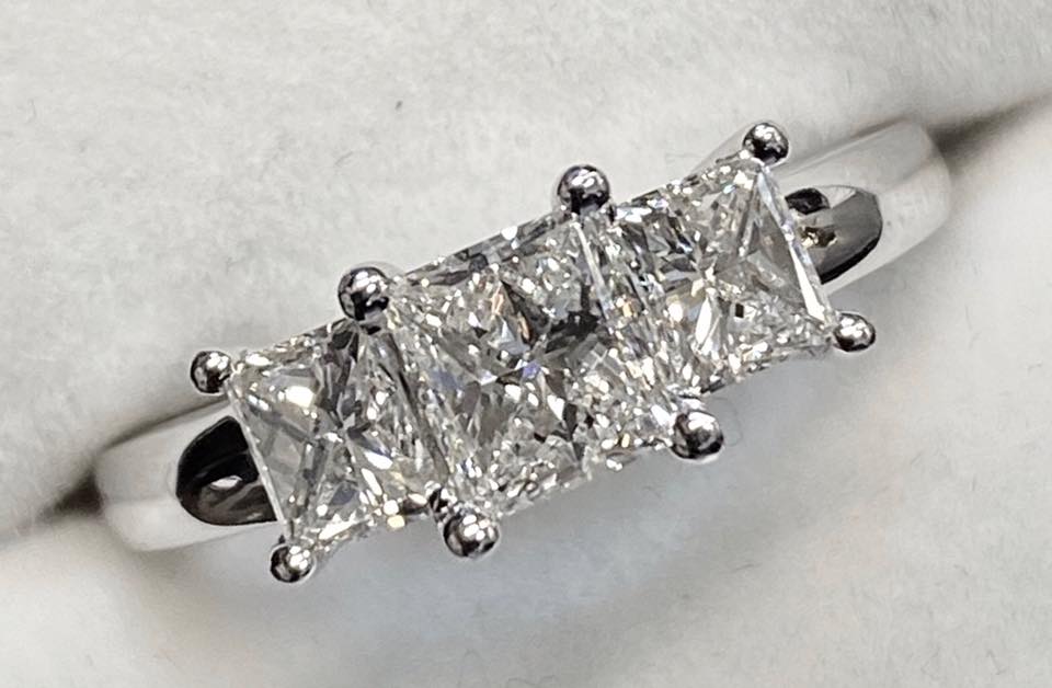 White Gold Gemstone Ring — Gadsden, AL — McNair Jewelers