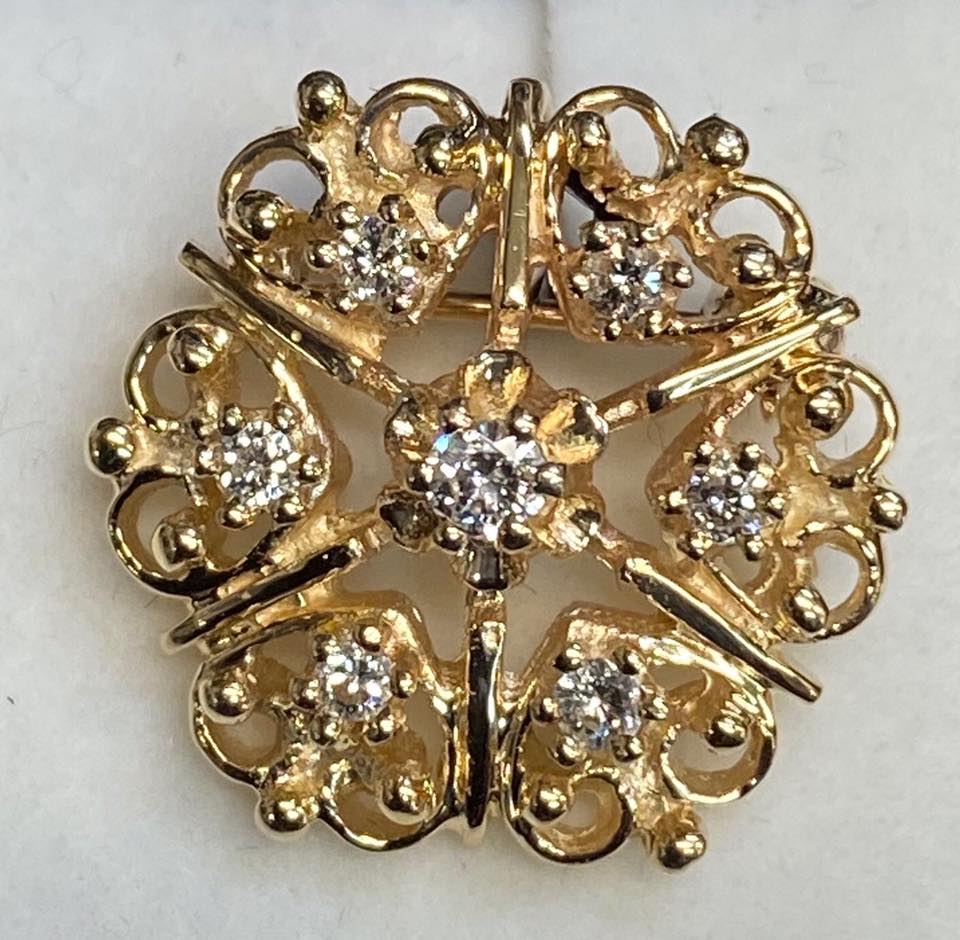 Ring With Heart Shape Design — Gadsden, AL — McNair Jewelers