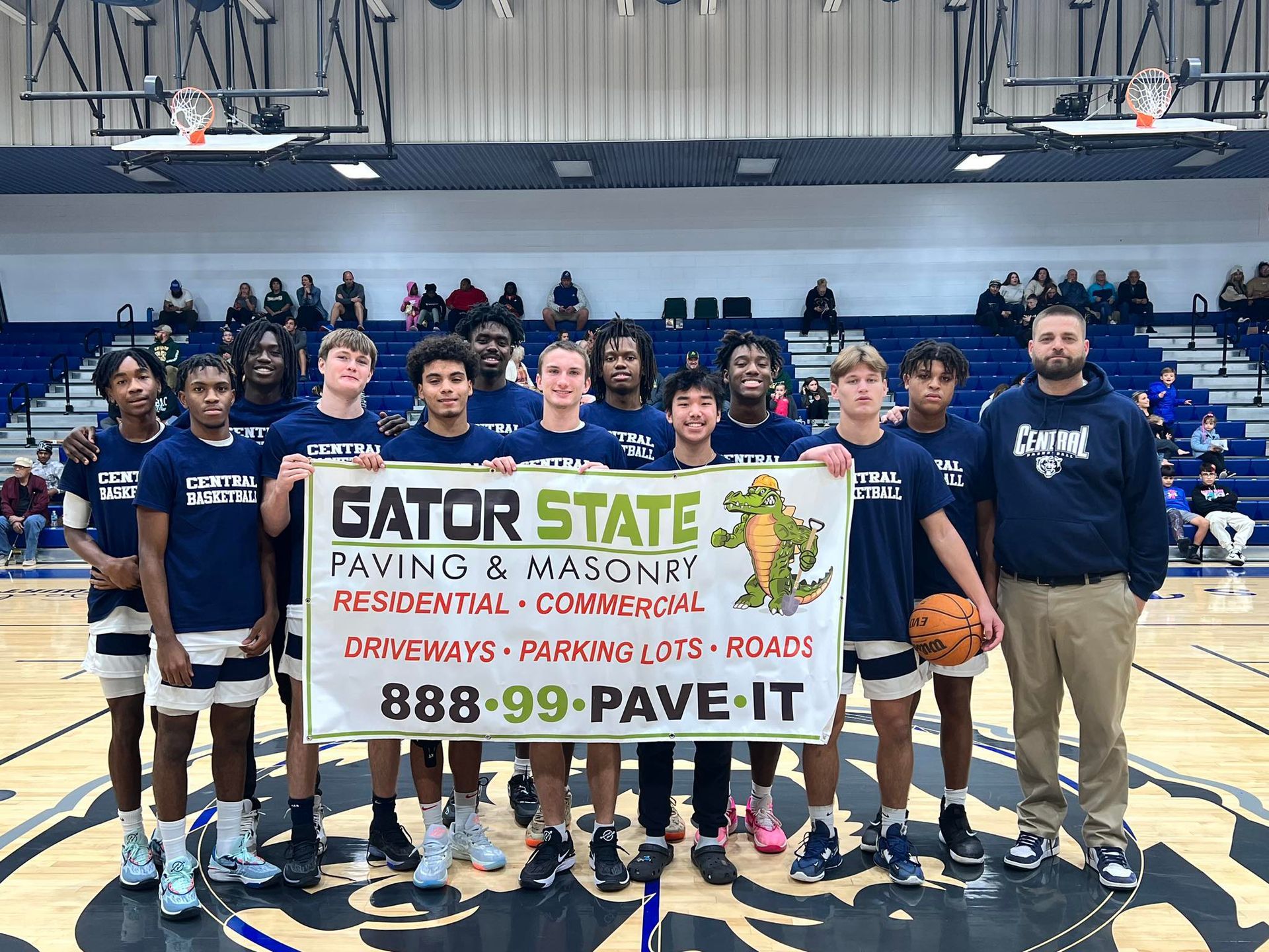 CHS Runnin Bears basketball team-Spring Hill, FL — Gator State Paving & Masonry