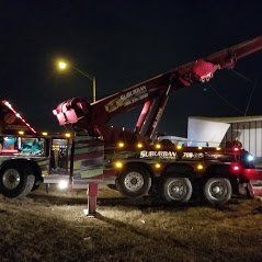 24 Hour Towing - Red Towing Truck in Hazel Crest, IL