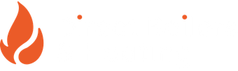 A white background with an orange flame on it.