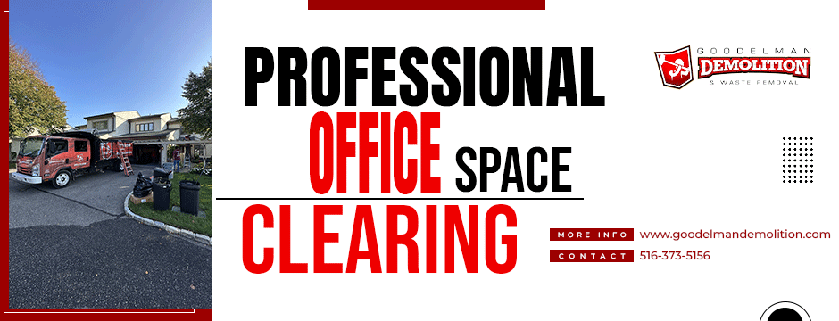 Professional office space clearing