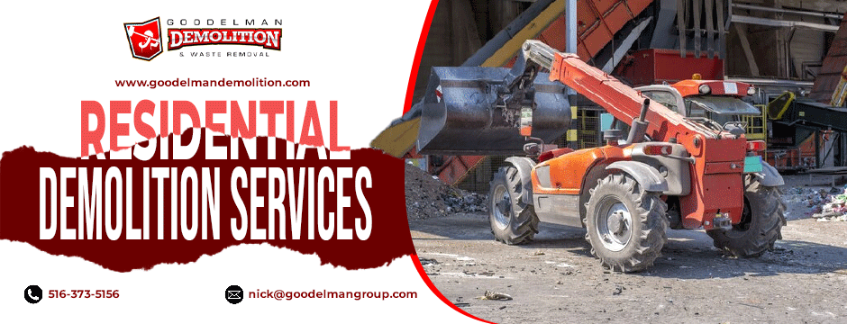 Residential demolition services