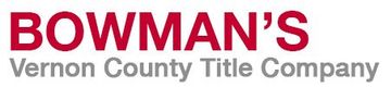Bowman's Vernon County Title Co.