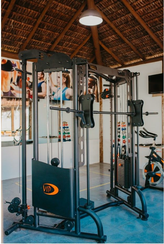 Salão de jogos e Academia