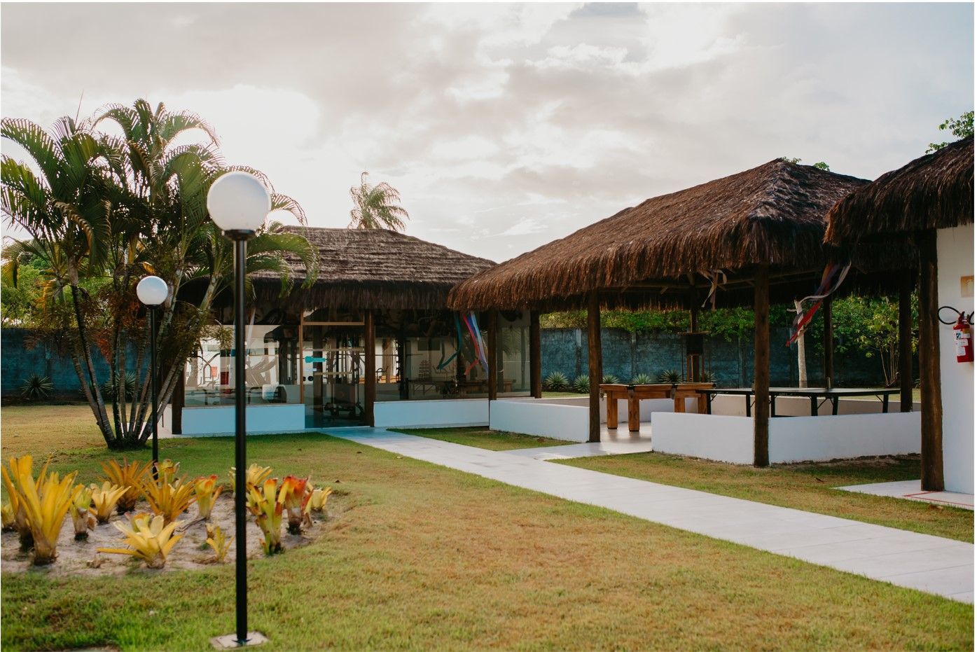 Salão de jogos e Academia