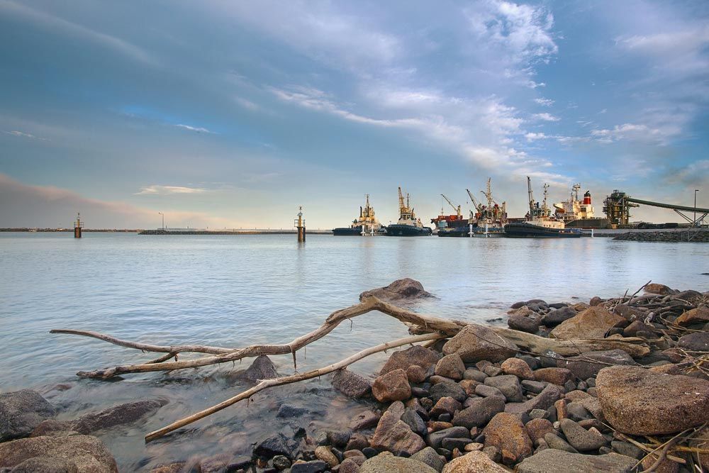 A Large Body Of Water With A Lot Of Boats In It — Gordy's Furniture Removals in Wollongong, NSW
