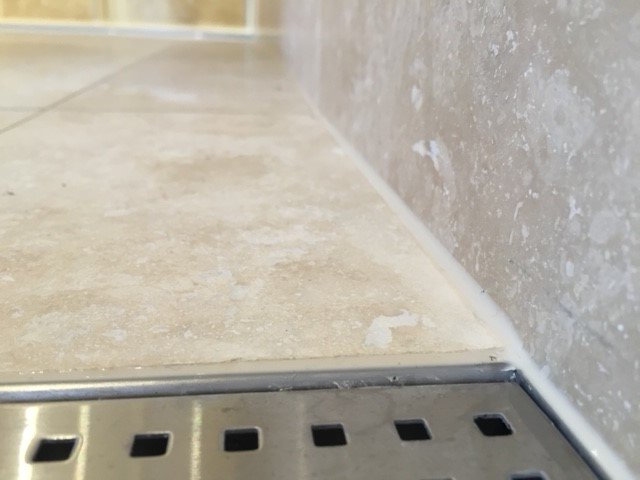 Gray Sealant In Concrete — South East, QLD — Seamless Silicone