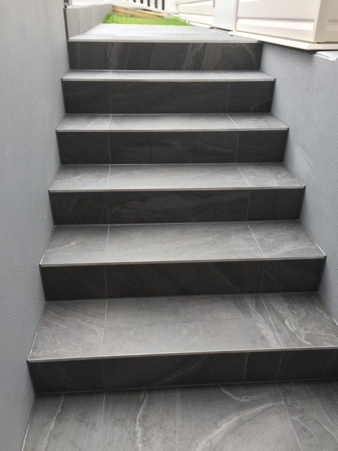 Sealant On Stairs — South East, QLD — Seamless Silicone
