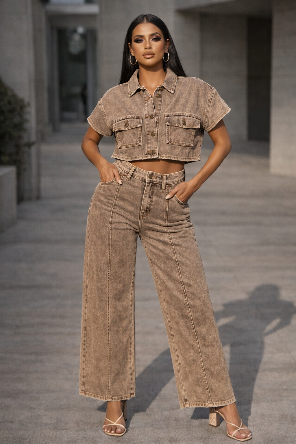 Set de Jean malteado